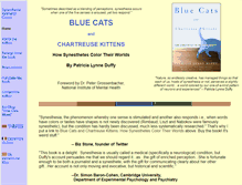 Tablet Screenshot of bluecatsandchartreusekittens.com